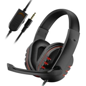 Casque gaming filaire 3,5mm avec micro – Anti-bruit pour PS4 et PC 2