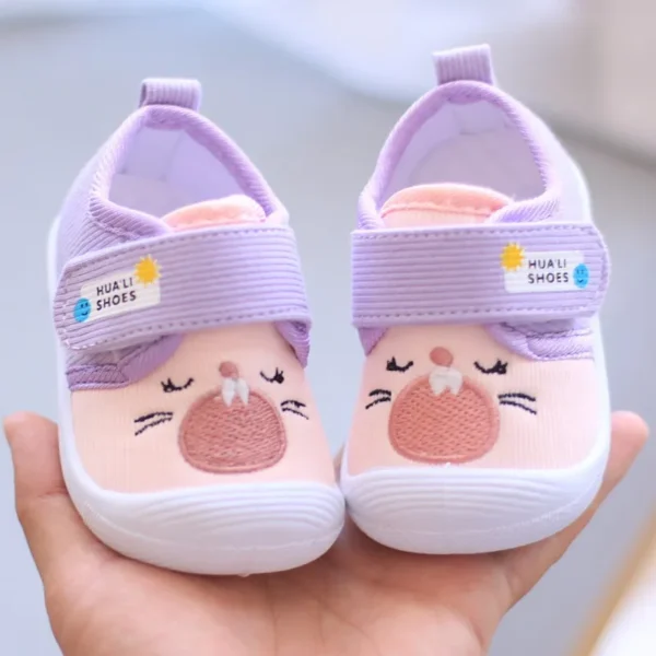 Chaussures Bébé Antichoc – Baskets Grinçantes à Semelle Souple Antidérapante 3