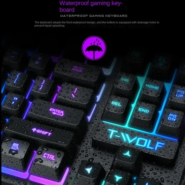 Clavier gaming filaire rétroéclairé – Disposition espagnole pour PC 3