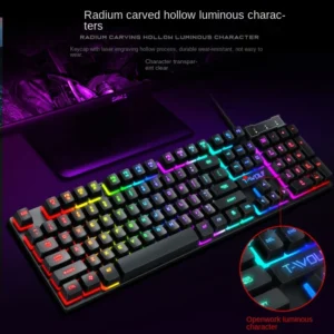 Clavier gaming filaire rétroéclairé – Disposition espagnole pour PC 2
