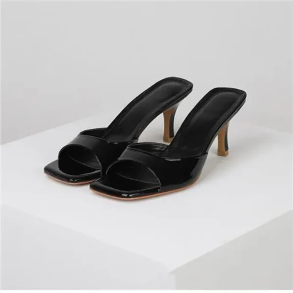 Sandales à Talons Hauts Femme – Bout Carré Ouvert, Élégantes & Confortables 2