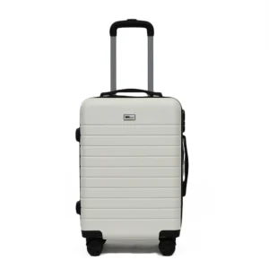 Valise cabine 20’’ à roulettes silencieuses – Grande capacité, design grain fin, voyage universel 1