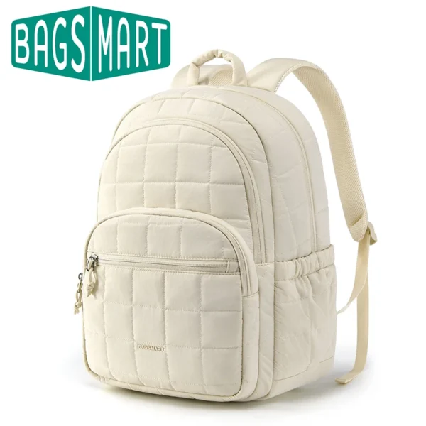 BAGSMART – Sac à dos femme étanche, grande capacité pour école, voyage et ordinateur portable 1