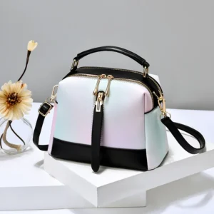 Sac à main minimaliste femme – Style coréen, sac à bandoulière Boston oreiller, tendance été 1