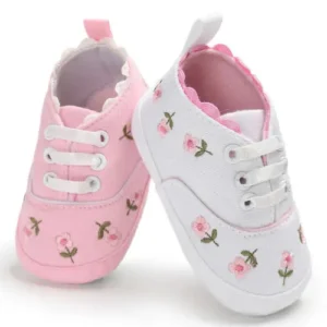 Chaussures Bébé Printemps – Semelle Souple, 0-18 Mois, Premiers Pas 2