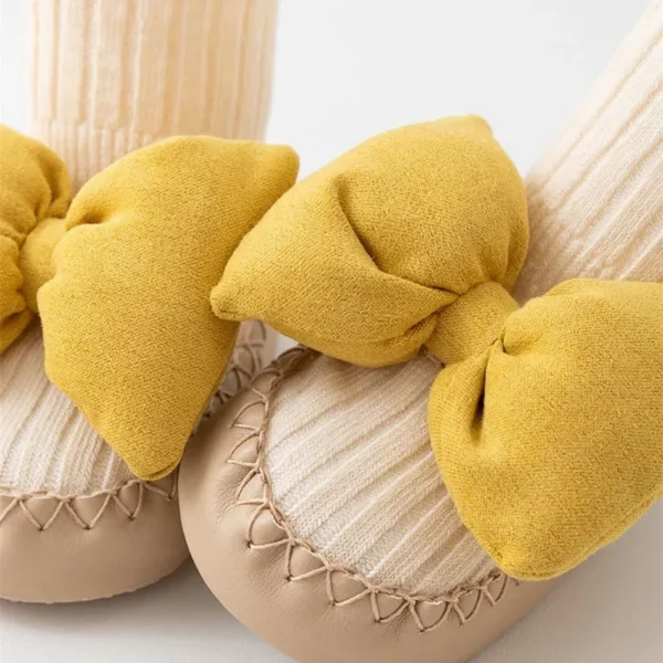Chaussures Chaussettes Bébé Fille – Antidérapantes, Semelle Souple 5