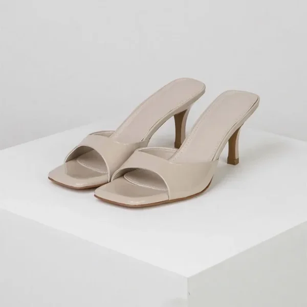 Sandales à Talons Hauts Femme – Bout Carré Ouvert, Élégantes & Confortables 4