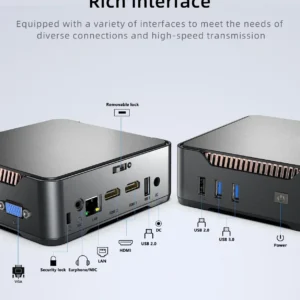SZBOX GK3V/GK3 Plus Mini PC – Alder Lake N100/N150, 8Go/256Go ou 16Go/512Go, Windows 11 Pro, WiFi 5, BT 4.2 2