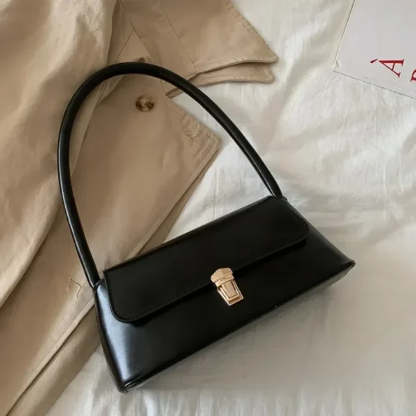 Sacs à bandoulière de marque de luxe pour femmes, Design de mode sous les bras, sac à bandoulière, sac à main et bourses de couleur unie, 2024 5