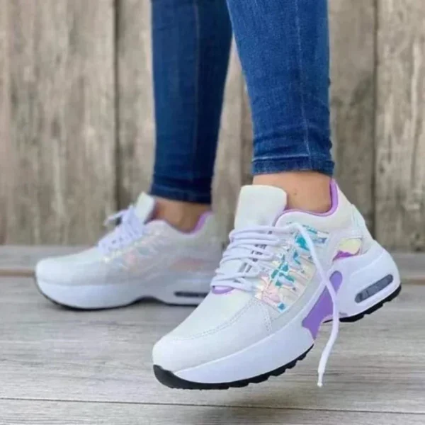 Tenis femmes baskets plate-forme chaussures décontractées pour femmes 2025 nouveau confort maille anti-dérapant chaussures De course grande taille Zapatillas De Mujer 4