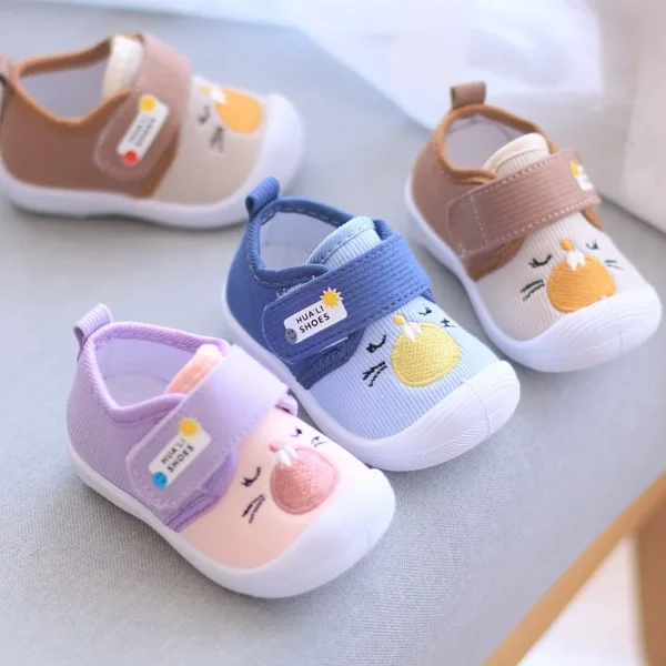 Chaussures Bébé Antichoc – Baskets Grinçantes à Semelle Souple Antidérapante 1
