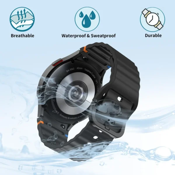 Bracelet étanche 22mm pour montre CMF Pro2 – Remplacement respirant 2