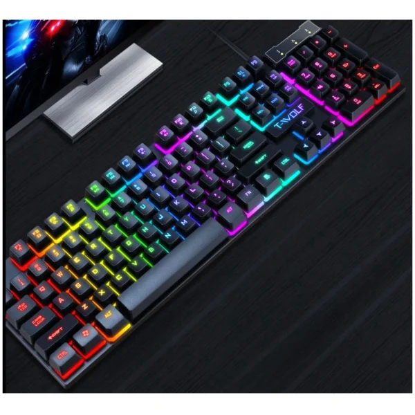 Clavier gaming filaire rétroéclairé – Disposition espagnole pour PC 1