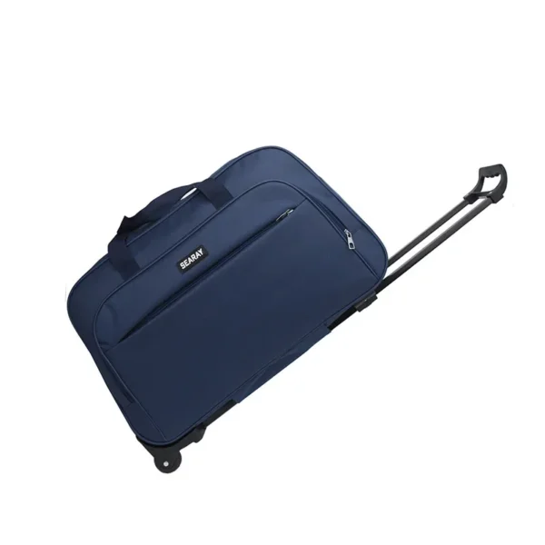 Sac à bagages roulant, sac de voyage de grande capacité, valise à roulettes à courte course d'affaires, sac à bagages d'embarquement avec roulettes 5
