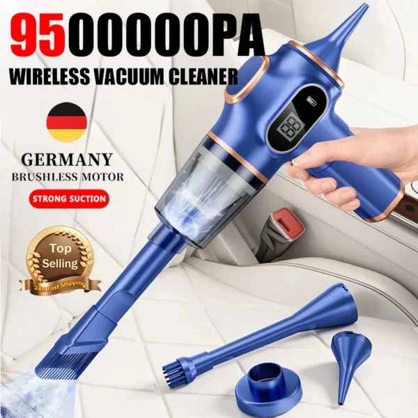 Aspirateur sans fil 5 en 1 – 9500000Pa, voiture & maison 1