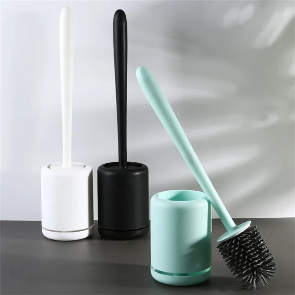 Brosse WC à long manche – nettoyage salle de bain sans angle mort 4