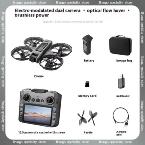 2025 nouveau Drone professionnel Xiaomi S156 avec caméra 8k 5g Wifi Fpv Uav quadrirotor évitement d'obstacles écran de télécommande 1