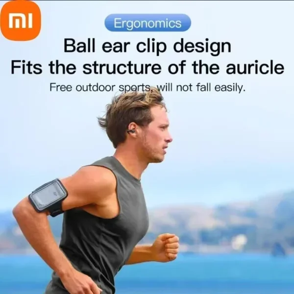 XIAOMI T7500 Bluetooth écouteurs Conduction osseuse stéréo sport vie étanche écouteurs avec Microphone pour les jeux et la musique 5