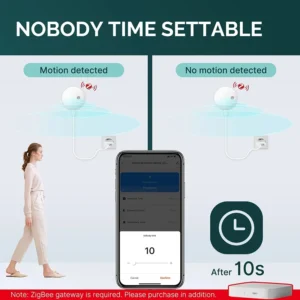 Capteur de présence humaine Tuya WiFi/Zigbee – détecteur PIR radar 2