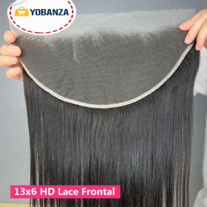 Phashion HD 13x6 13x4 dentelle frontale droite pré plumée 4x4 5x5 6x6 suisse fermeture complète seulement noir naturel 100% Remy cheveux humains 2