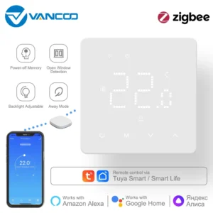 Thermostat Tuya Zigbee chauffage au sol – maison intelligente, Alexa/Google 1